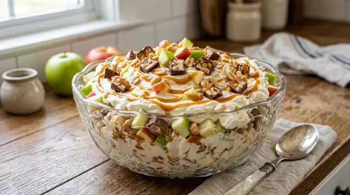 Best Apple Snicker Salad Recipe – Easy & Delicious 1 Apple Snicker Salad Recipe