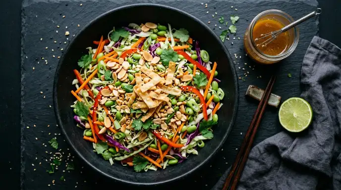Easy Asian Salad Recipe – Better Than Takeout 1 Asian Salad Recipe