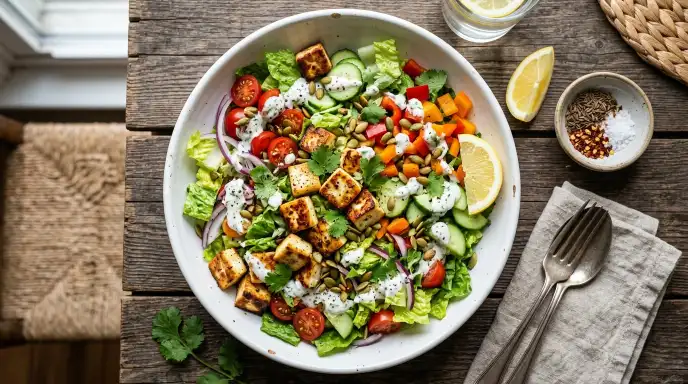 Paneer Salad Recipes Healthy