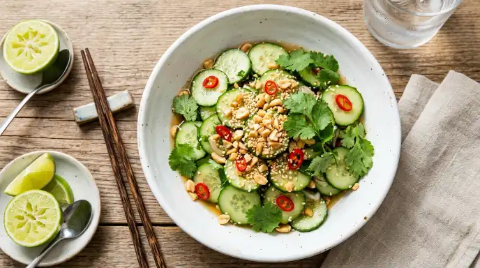 Thai cucumber salad recipe