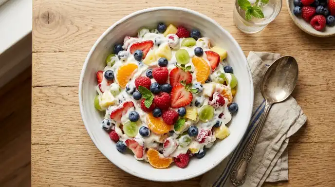 fruit salad recipe with Cool Whip